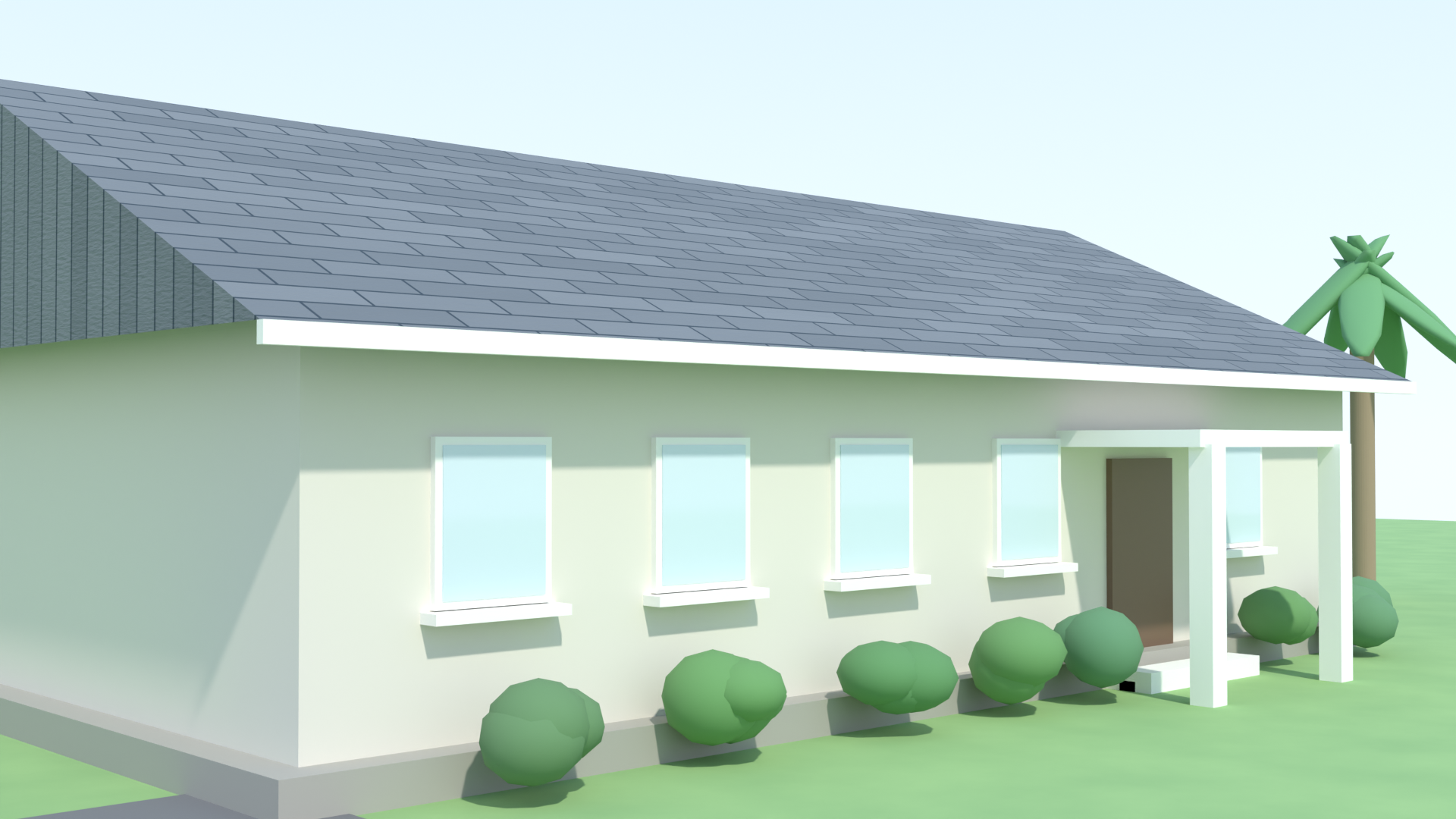 Florida home with a fresh roof
